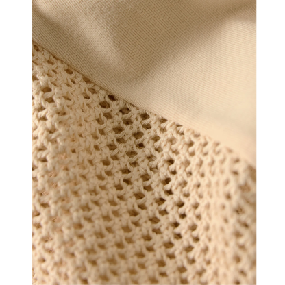 BANYAN CROCHET TOP ISLAND COCONUT
