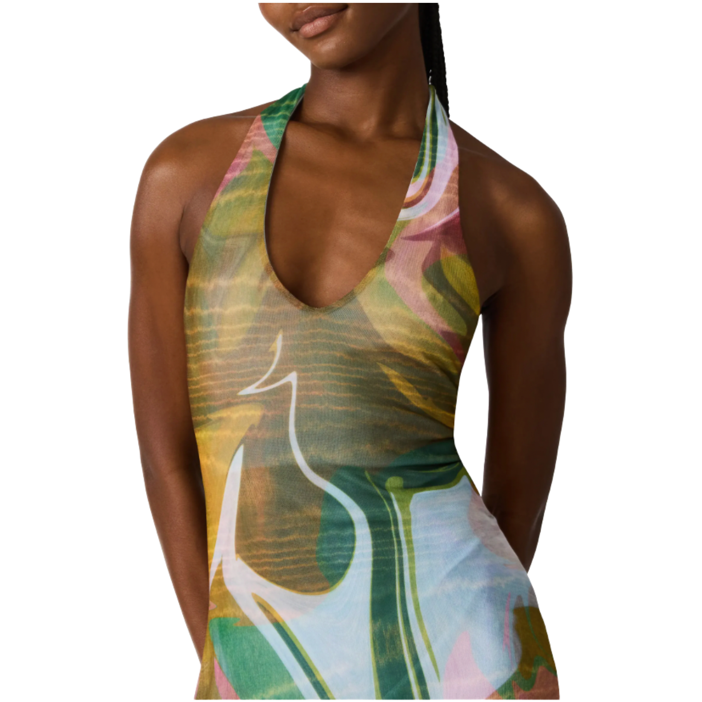 JASLYN DRESS MARBLE