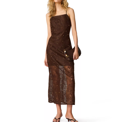 MAUREENE DRESS CHICORY