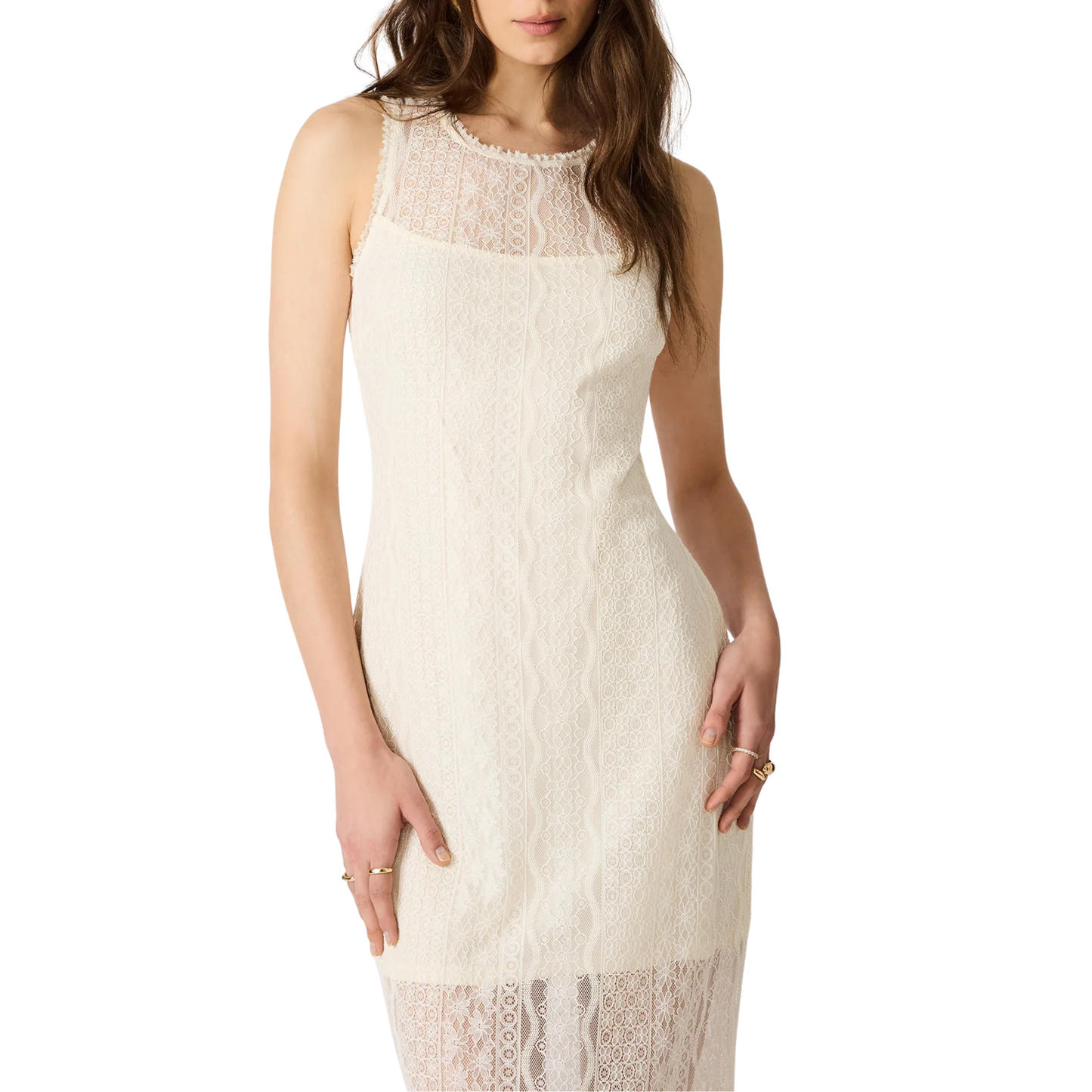 NYSSA DRESS IVORY
