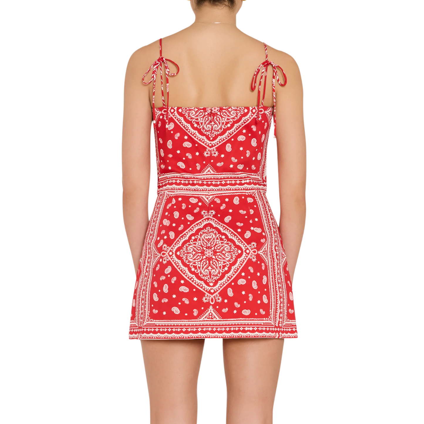 AVANI SKORT ROMPER RED