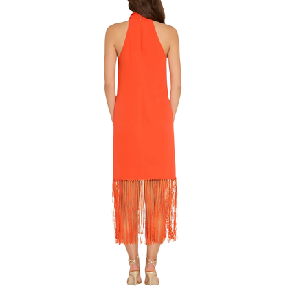 SYD MIDI DRESS MANDARIN