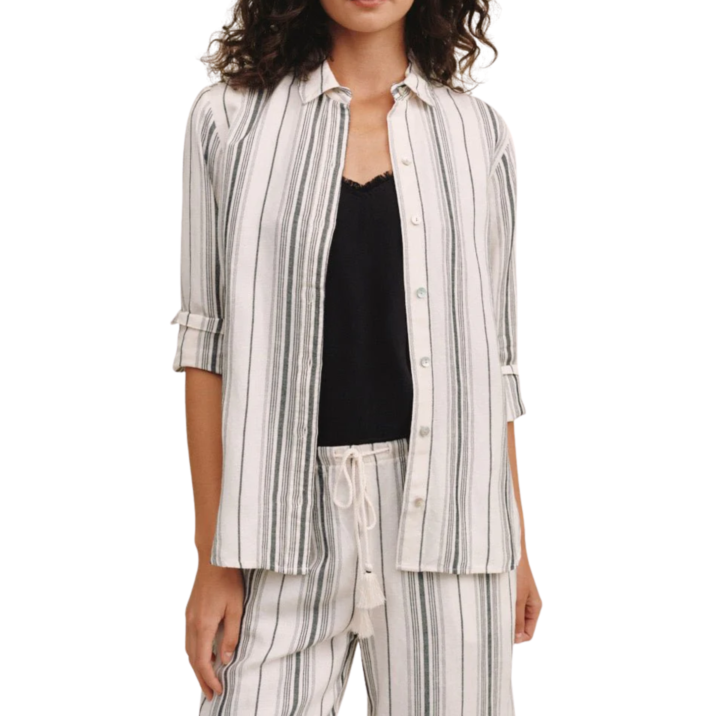 LONG SLEEVE CLASSIC BUTTONDOWN SHIRT BOARDWALK STRIPE