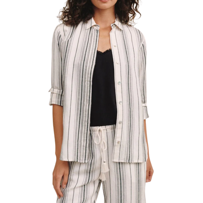 LONG SLEEVE CLASSIC BUTTONDOWN SHIRT BOARDWALK STRIPE
