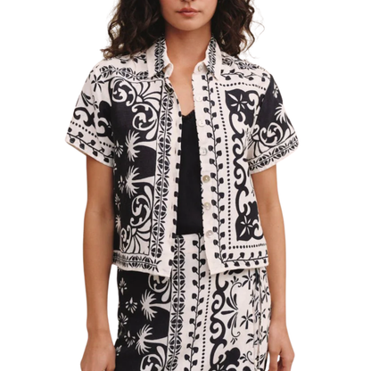 BANDANA CAMP SHIRT TROPICAL