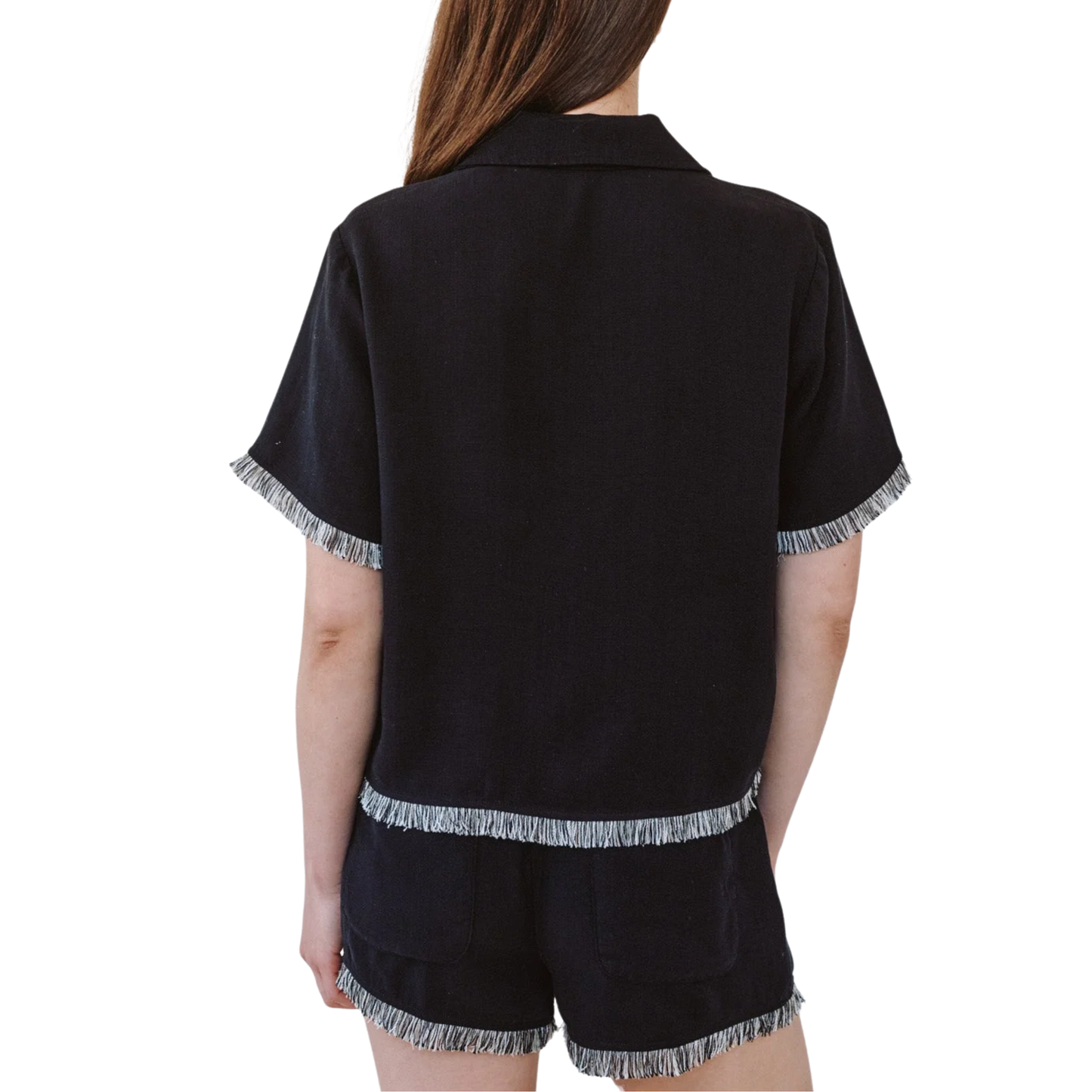BLACK FRAY TRIM SHIRT