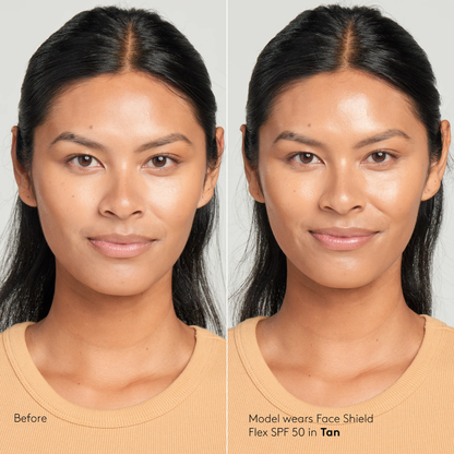 FACE SHIELD FLEX TAN