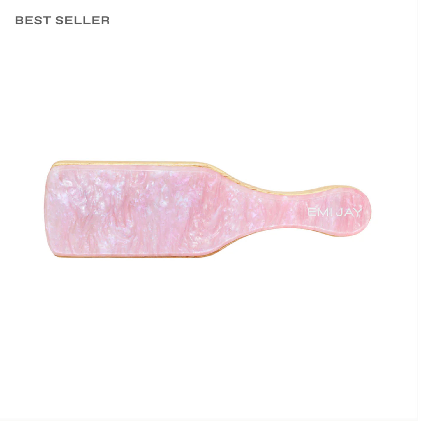 MINI BOAR BRISTLE BRUSH PINK SUGAR