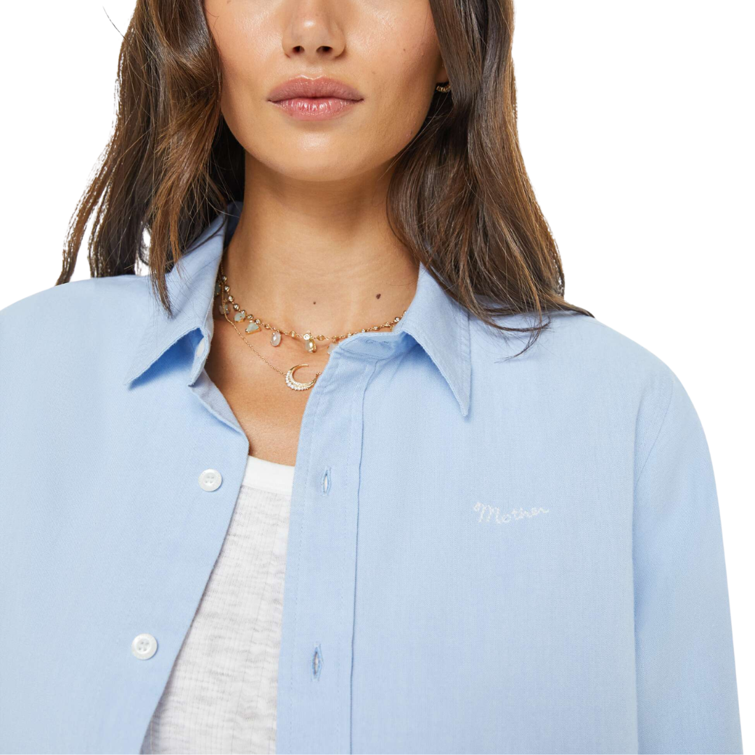THE BESTIE SHIRT LIGHT BLUE