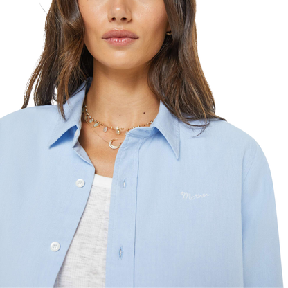 THE BESTIE SHIRT LIGHT BLUE