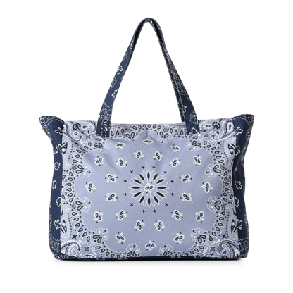 BAILEY BANDANA TOTE BLUE/NAVY