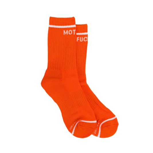 BABY STEPS SOCKS MANDARIN RED