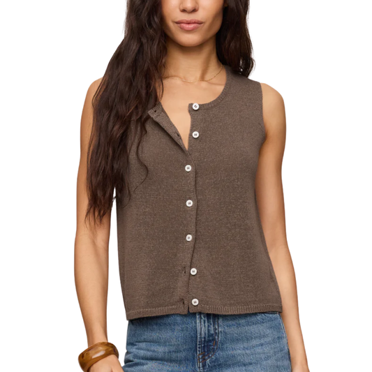 SYD SWEATER VEST PEBBLE COAST