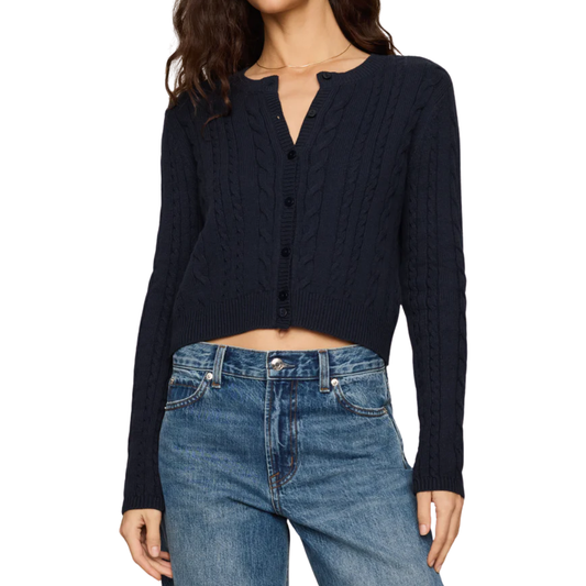 CERA LONG SLEEVE CARDIGAN ECLIPSE