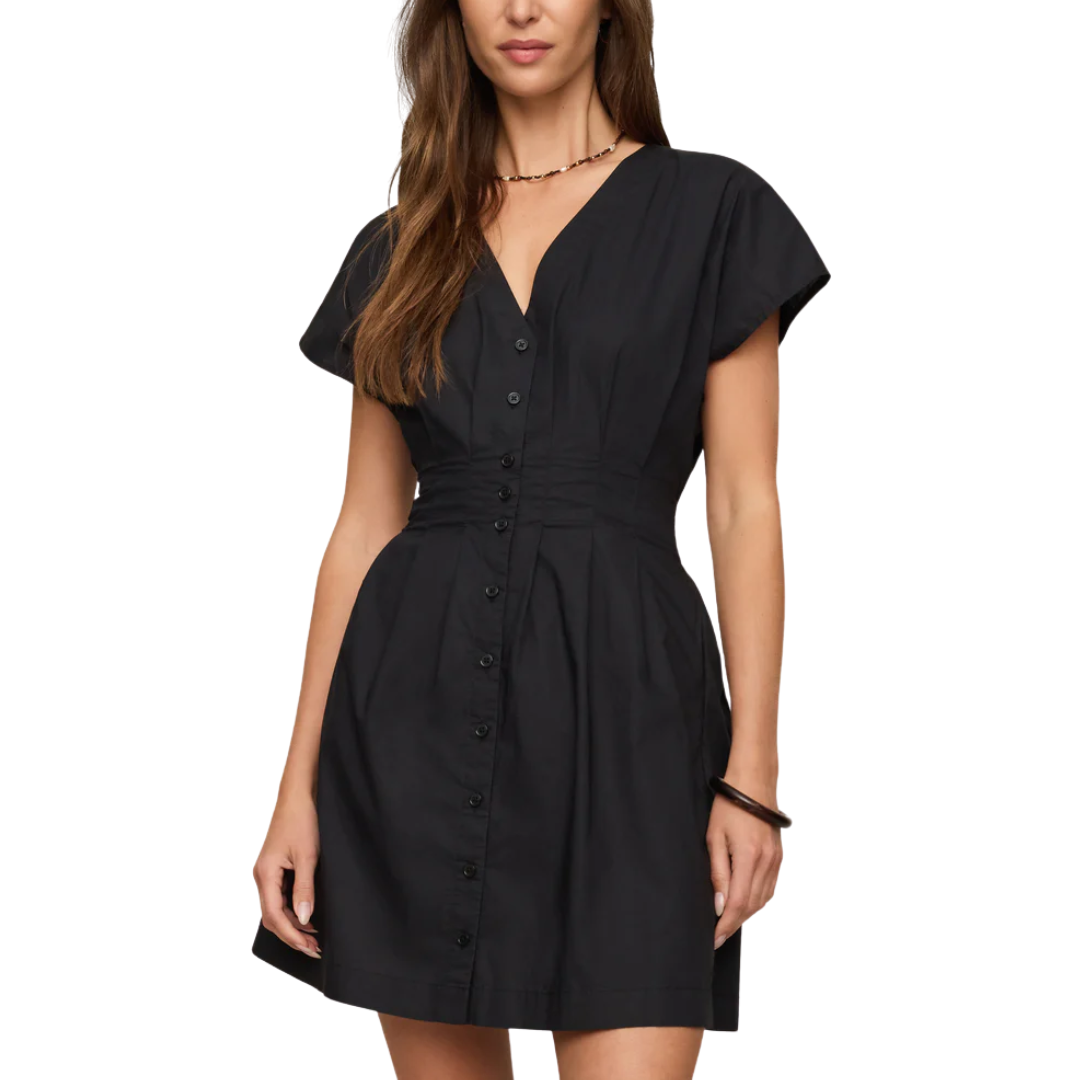 SANNA MINI DRESS BLACK