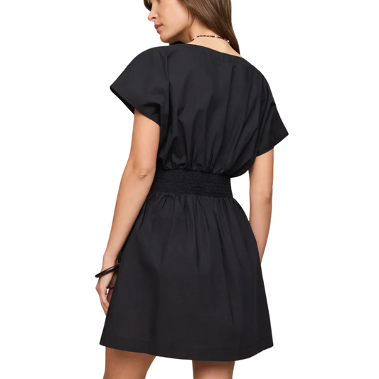 SANNA MINI DRESS BLACK