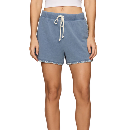 HUNTER WHIPSTITCH DENIM SHORT SANTORINI INDIGO