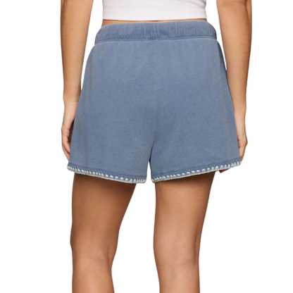 HUNTER WHIPSTITCH DENIM SHORT SANTORINI INDIGO