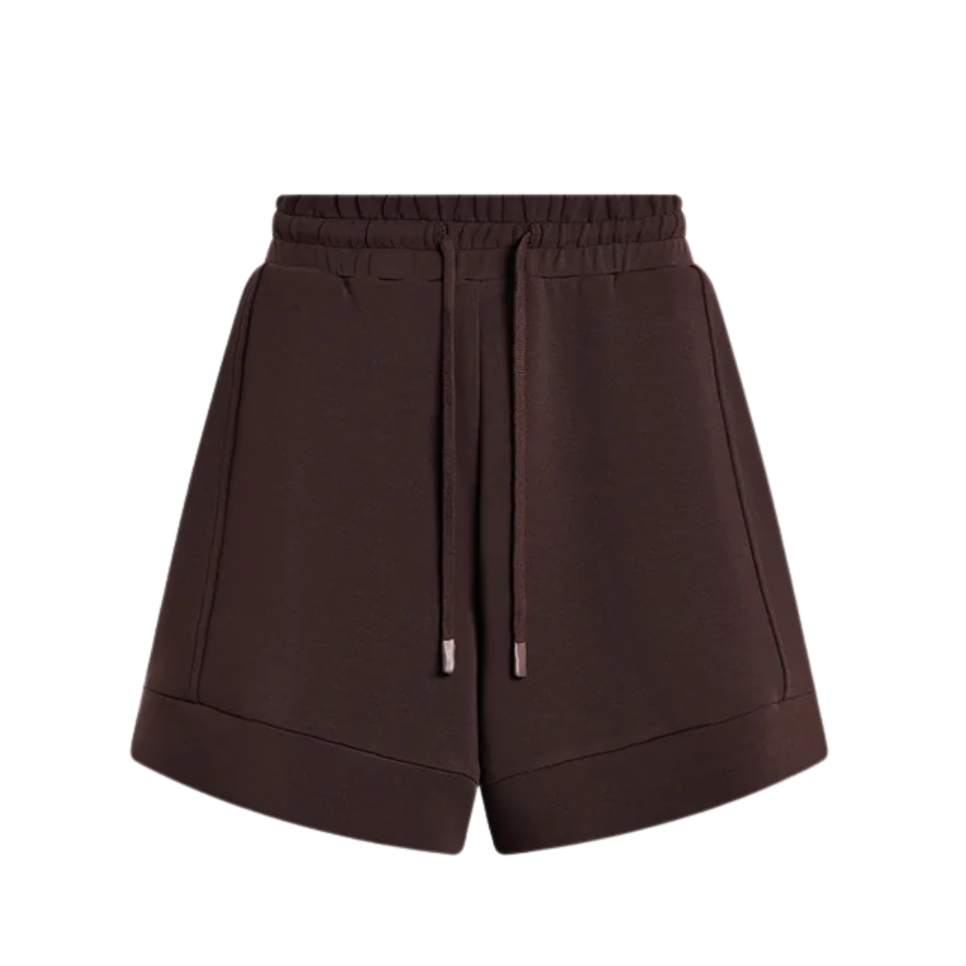 ATRIUM HIGH RISE SHORT 4.5" COFFEE BEAN MARL