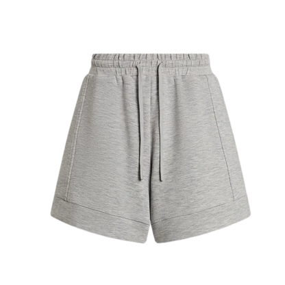 ATRIUM HIGH RISE SHORT 4.5" LIGHT GREY MARL