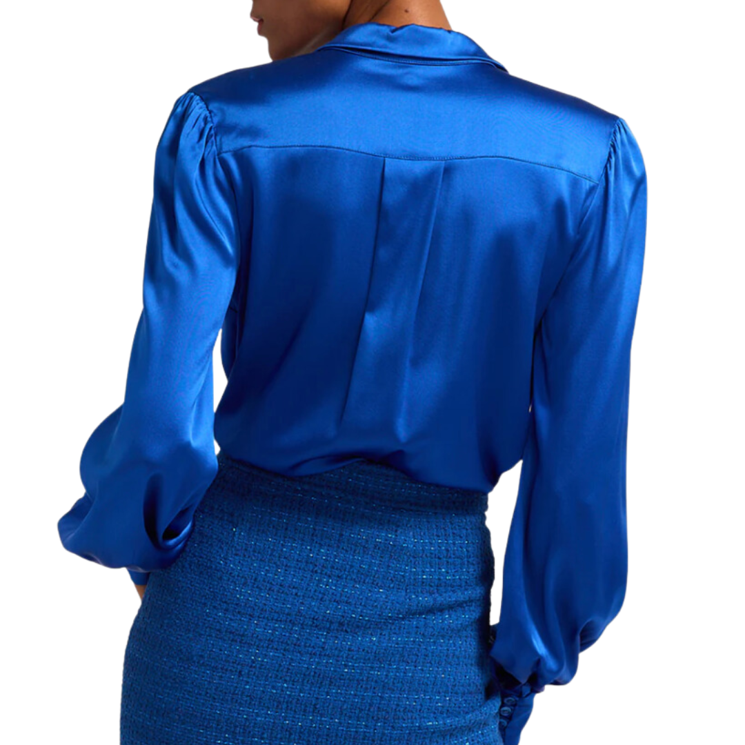 MAXWELL BLOUSE COBALT