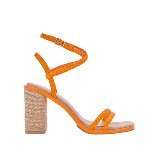 ORO HIGH HEEL SANDAL APRICOT