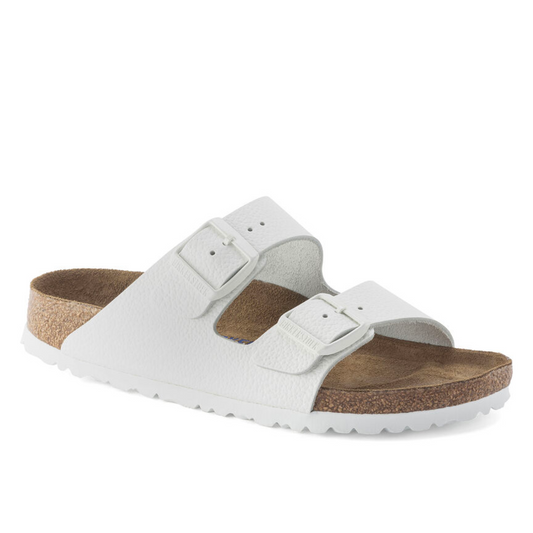 ARIZONA SOFT FOOTBED SANDAL WHITE