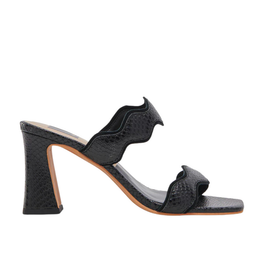 ILVA HIGH HEEL SANDAL ONYX