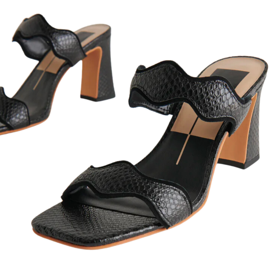 ILVA HIGH HEEL SANDAL ONYX