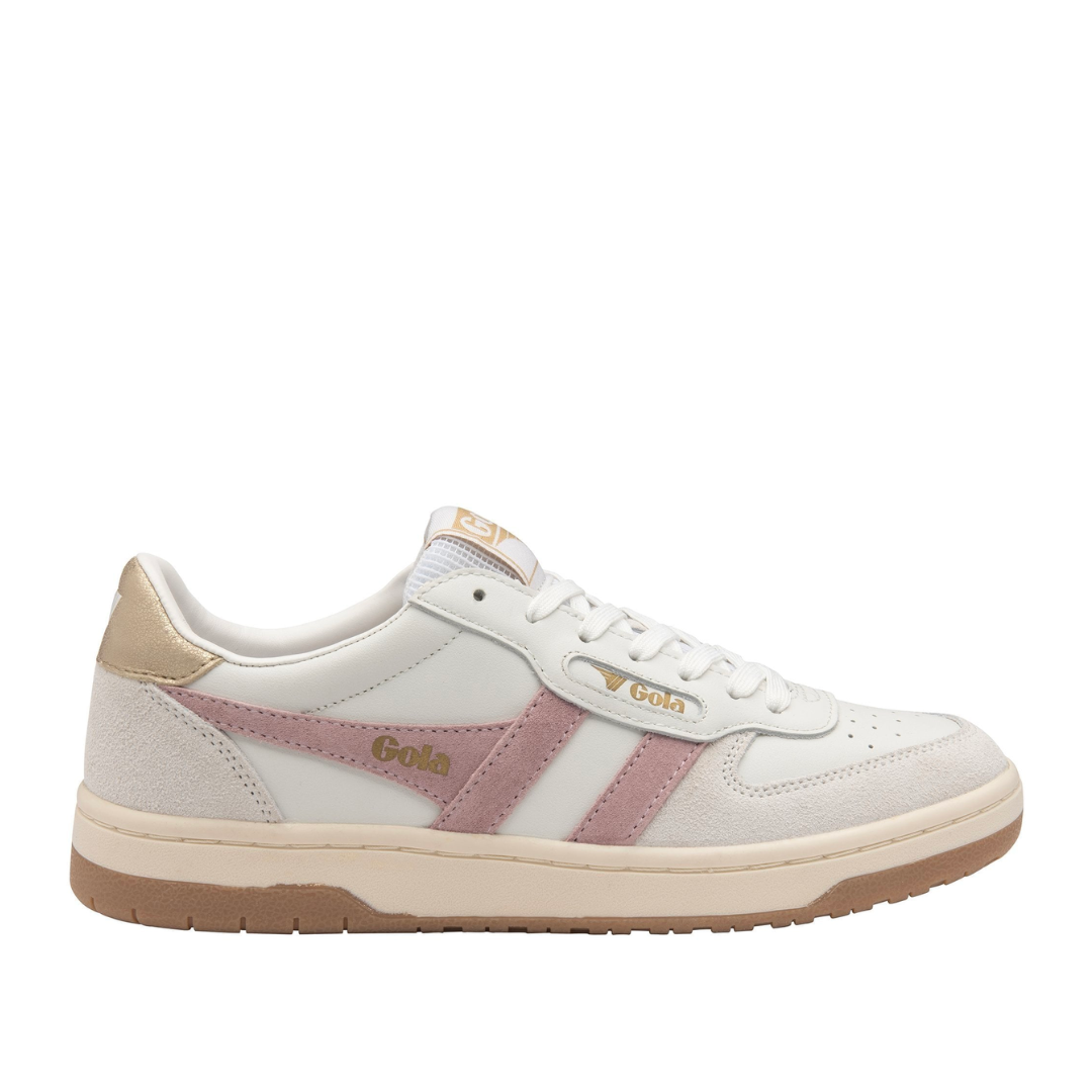 HAWK SNEAKER WHITE/PEARL PINK/GOLD