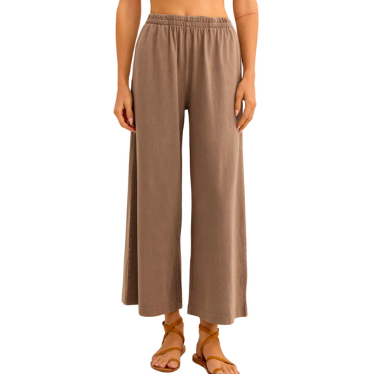 SCOUT JERSEY FLARE PANT ICED COFFEE