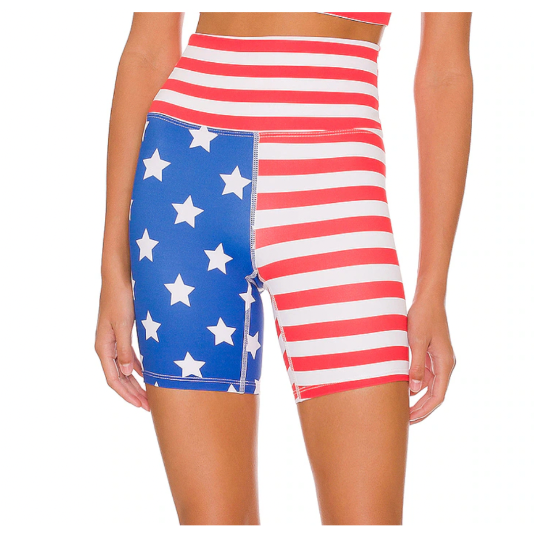 BIKER SHORTS STARS & STRIPES