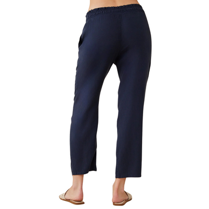 SMOCKED WAIST TROUSER ENDLESS SEA