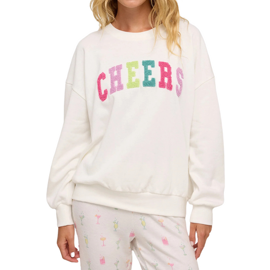 OVERSIZED CHEERS SWEATSHIRT