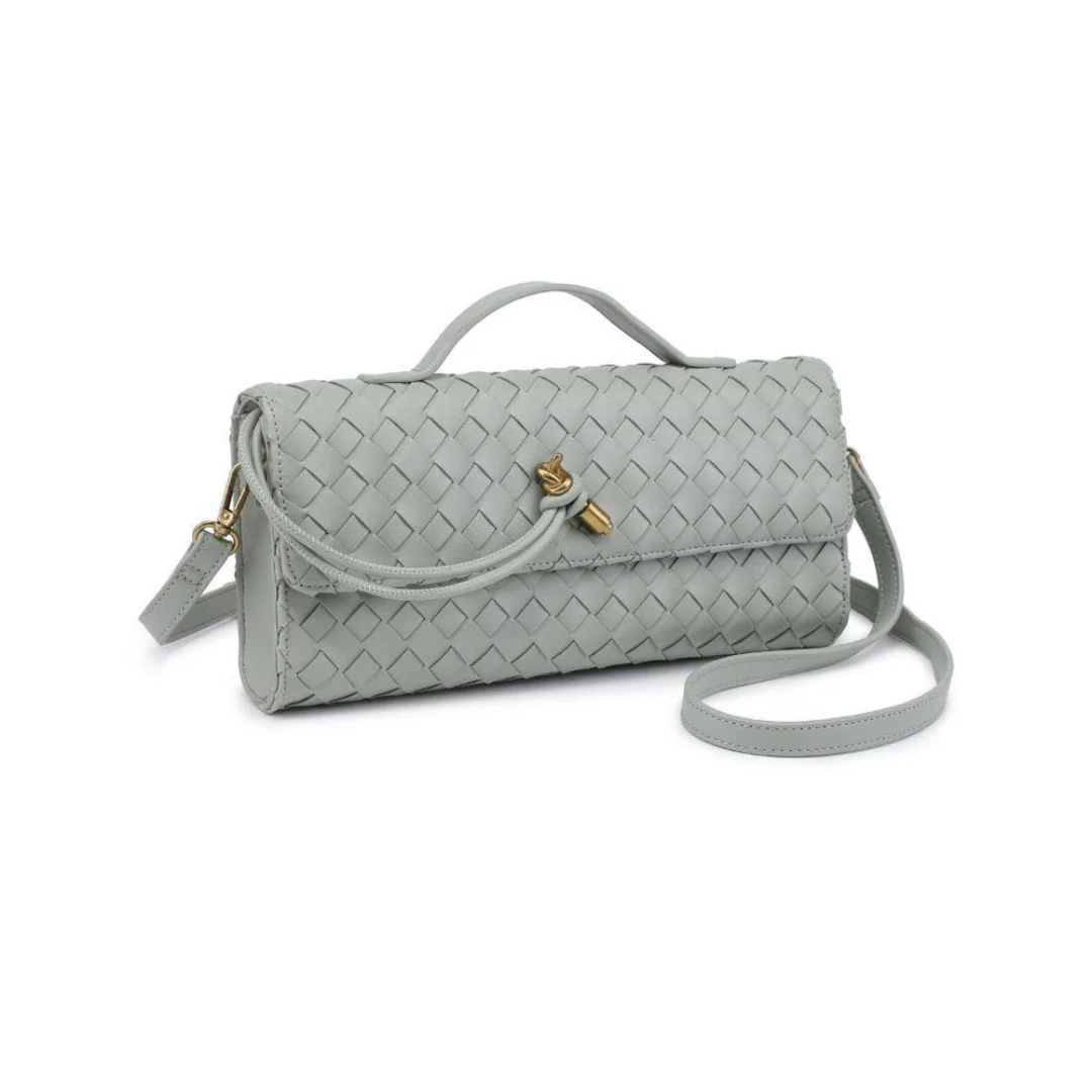 ADA CLUTCH CROSSBODY ICE BLUE