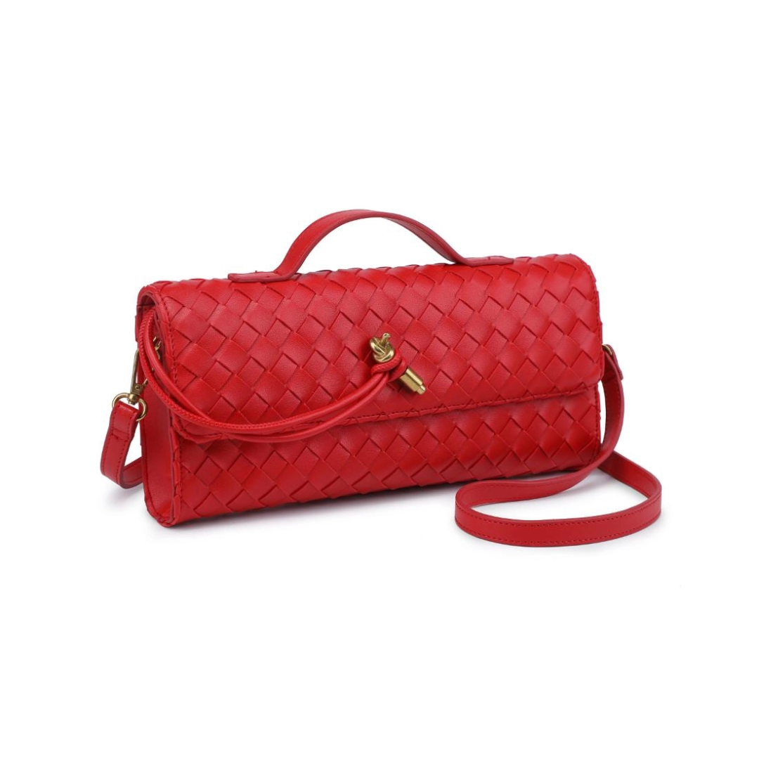 ADA CLUTCH CROSSBODY RED