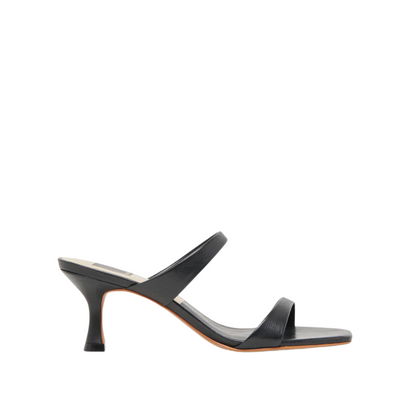 GENORA HEEL SANDAL BLACK