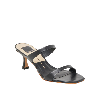 GENORA HEEL SANDAL BLACK