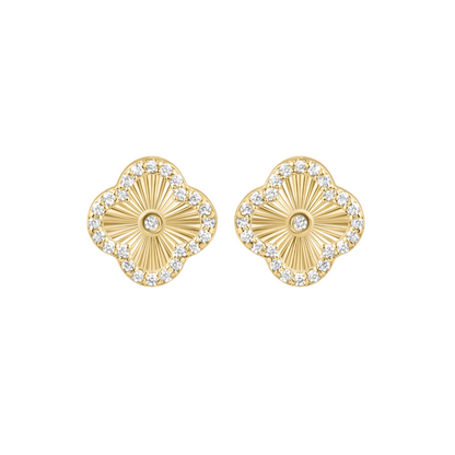 ICON STUD EARRING GOLD