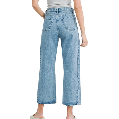 BARREL JEAN TWIST MEDIUM BLUE