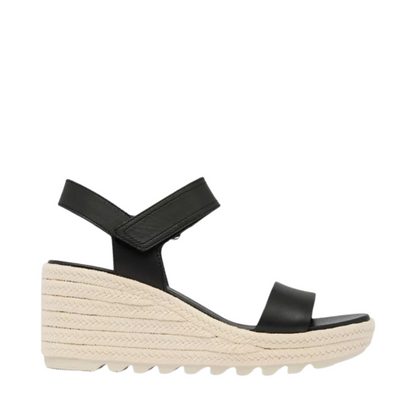 CAMERON WEDGE SANDAL BLACK