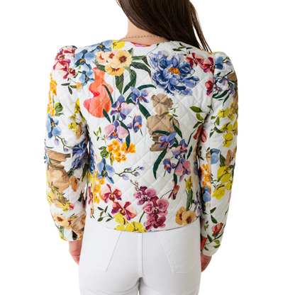 GREEK GARDEN OFF WHITE COAT