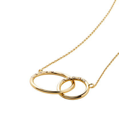 FAMILY INTERLOCKING NECKLACE GOLD