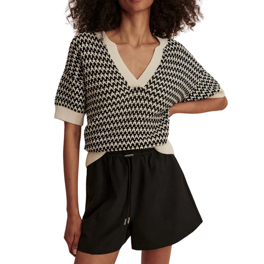DORA KNIT TOP EGRET