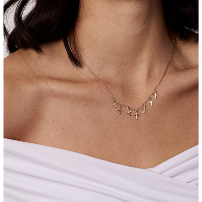 HEAVEN SENT NECKLACE GOLD