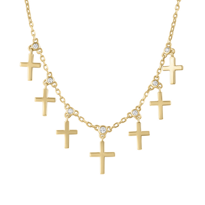 HEAVEN SENT NECKLACE GOLD