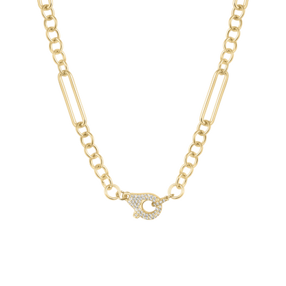 LOCKED UP NECKLACE GOLD