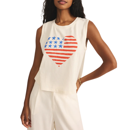 STARS & STRIPES LA MER TANK