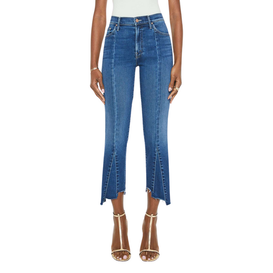 THE INSIDER CROP POINTY FRAY SCORCHIN HOT