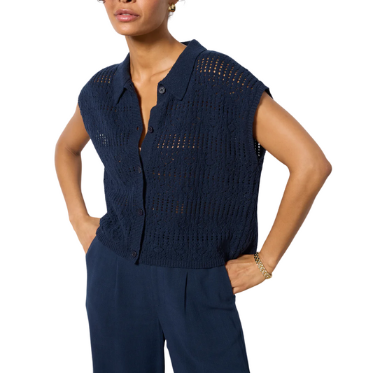 KINSLEY SWEATER TOP ECLIPSE